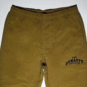 Olive Nylon Pants
