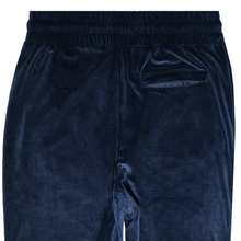 Load image into Gallery viewer, Navy Velour Pants
